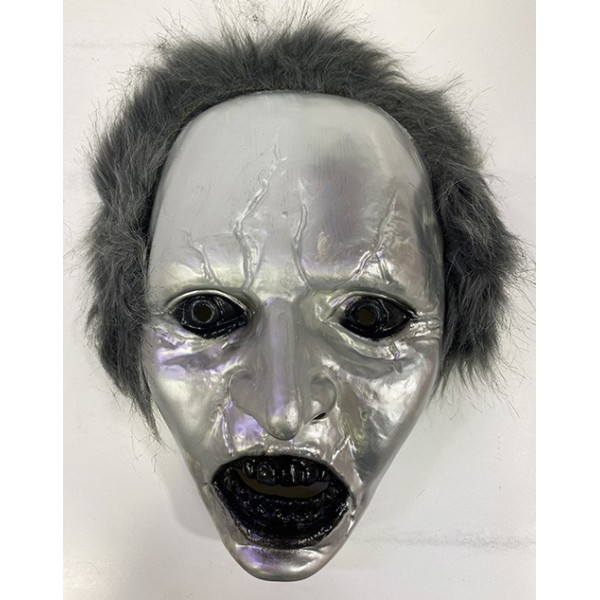 Gri Saçlı Plastik Michael Myers Maskesi 26X17 Cm