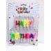 Happy Birthday Yazılabilen Rengarenk Doğum Günü Mumu
