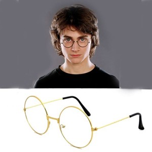 Harry Potter Metal Çerçeveli Gözlüğü - Haryy Potter Gryffindor Gö..