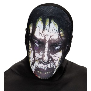 Kafaya Tam Geçmeli Bez Zombie Maskesi - Streç Korku Maskesi - 3D ..