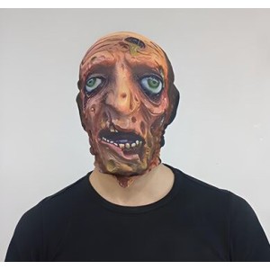 Kafaya Tam Geçmeli Bez Zombie Maskesi - Streç Korku Maskesi - 3D ..
