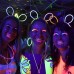 Karanlıkta Parlayan Fosforlu Glow Taç Tavşan Kulağı Tacı Turuncu Renk
