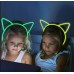 Karanlıkta Yanan Glow Kedi Kulağı Kedi Tacı Renkli 6 Adet
