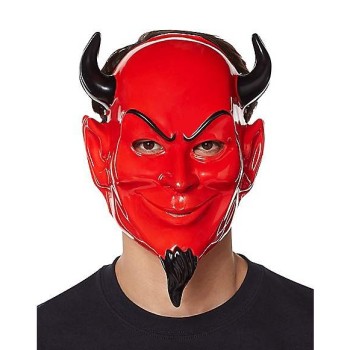 Kırmızı Renk Plastik Rubie'S Costume Devil Mask Şeytan Maskesi 20..