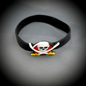 Korsan Kılıçlı Unisex Kullanım Esnek Yapı Plastik Korsan Bilekliğ..