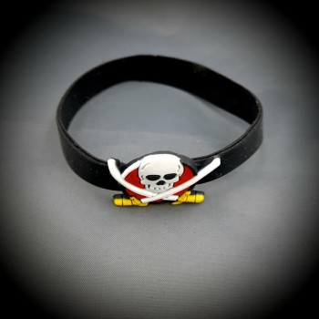 Korsan Kılıçlı Unisex Kullanım Esnek Yapı Plastik Korsan Bilekliğ..