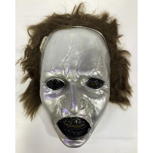 Koyu Kahve Saçlı Plastik Michael Myers Maskesi 26X17 Cm