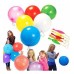 Lastikli Basket Balon Punch Balon Karışık Renk 5 Adet