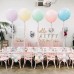 Su Yeşili Renk Mega Boy Jumbo Makaron Balon 36 İnch