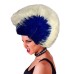 Mohican Mohawk Punk Peruk - 70 Li 80 Li Yıllar Peruk Model 9