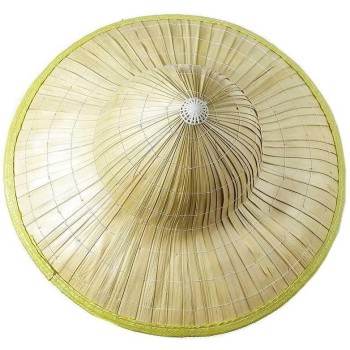Naturel Renk Hasır Malzeme Bali Şapkası 42X35 Cm