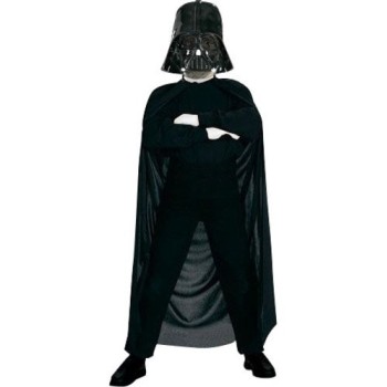 Star Wars Darth Vader Çocuk Pelerin + Pantolon + Maske 3 Parça Ko..