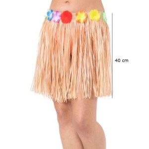 Yetişkin Ve Çocuk Uyumlu Saman Renk Püsküllü Hawaii Luau Hula Ete..