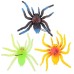 Yumuşak Plastik Malzemeden İmal Karışık Renk Tarantula Örümcek 6 Adet 13X13 Cm