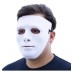 Beyaz Renk Hip Hop Anonim Jabbawockeez Dans Maskesi 18X19 Cm