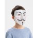 Beyaz Renk Pembe Yanaklı İthal V For Vendetta Maskesi