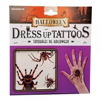 Cadılar Bayramı Halloween Dövme Tattoos 12Li Karışık Model