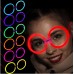 Glow Yuvarlak Gözlük - Glow Partisi Gözlükleri - Glow Gözlük 12 Adet