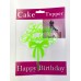 Happy Birthday Fiyonk Cake Topper 4 Adet
