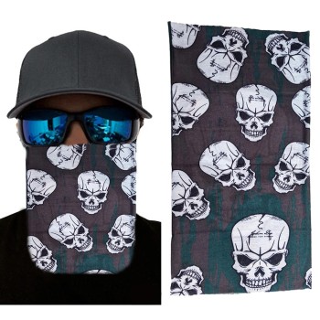 Motorcu Boyunluk Baf Buff Bandana 25X48 Cm Model 4
