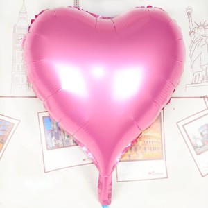 Kalp Uçan Balon Folyo Pembe 80 Cm 32 İnç