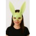 Karanlıkta Parlayan Fosforlu Tavşan Maskesi - Glow Bunny Masquerade Maske (32X22 Cm)
