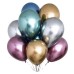 Krom Balon Karışık Renk 50 Adet