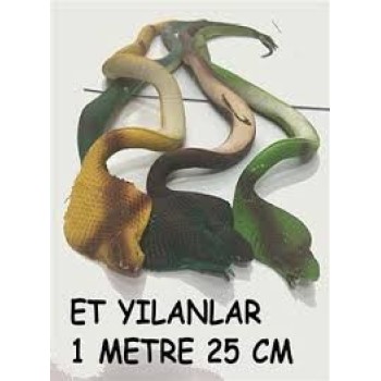 Lateks Kobra Yılan 1 Adet 1.25 Metre