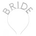 Bekarlığa Veda Mega Boy Kristal Taşlı Gümüş Bride Taç Gelin Tacı 20X21 Cm