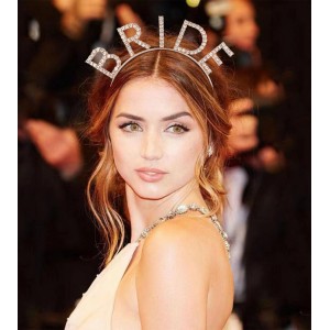 Bekarlığa Veda Mega Boy Kristal Taşlı Rose Gold Bride Taç Gelin T..