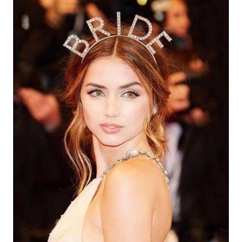 Bekarlığa Veda Mega Boy Kristal Taşlı Rose Gold Bride Taç Gelin T..