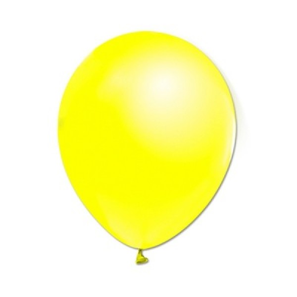 Metalik Balon Sarı Renk 100 Adet