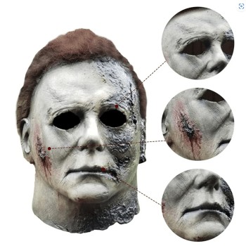 Michael Myers Lateks Maske - Michael Myers Et Maske Kafaya Tam Ge..