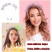Mor Renk Kristal Taşlı Parlak Birthday Girl Yazılı Taç 16X17 Cm