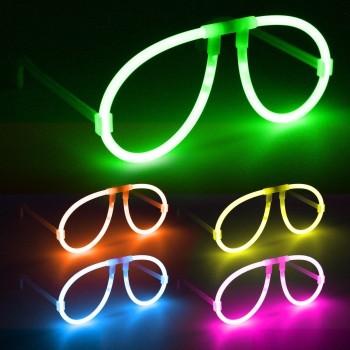 Neon Glow Fosfor Gözlük - Festival & Parti (12'Li Set)