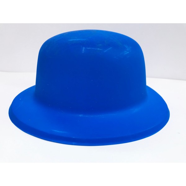 Neon Renk Plastik Melon Şapka Mavi Renk