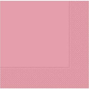 Pembe Renk Çift Katlı Kağıt Peçete 20 Adet