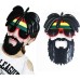 Rasta Peruklu Rasta Sakallı Bob Marley Bıyıklı Parti Gözlüğü 27X18 Cm