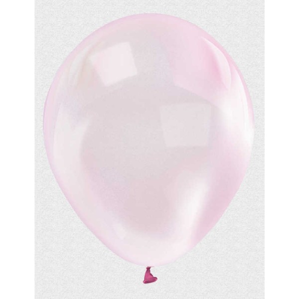 Ruby Fuşya Renk Ekstra Şeffaf Lateks Balon 100 Adet