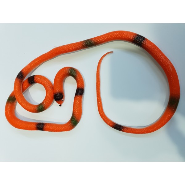 Şaka Yılanı Turuncu Renk 110 Cm