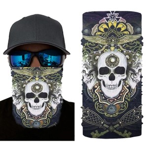 Motorcu Boyunluk Baf Buff Bandana 25X48 Cm Model 3