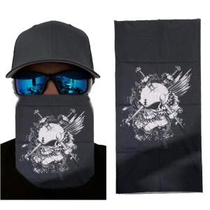 Motorcu Boyunluk Baf Buff Bandana 25X48 Cm Model 6