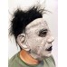 Siyah Saçlı Michael Myers Lateks Yüze Tam Yapışan Et Maske Korku Maskesi